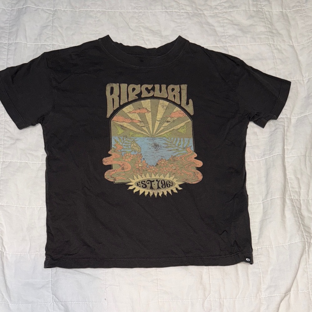 Rip Curl charcoal tee